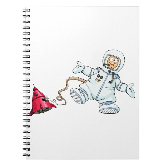 astronaut notitieboek (Voorkant)