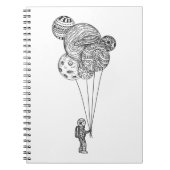 astronaut notitieboek (Voorkant)