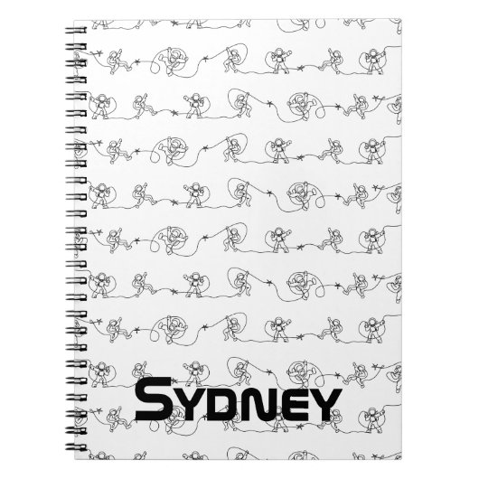 Astronaut Notitieboek (Voorkant)