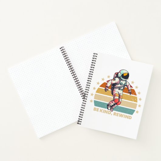Astronaut Notitieboek (Binnen)