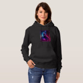 Astronaut On A Motorcycle Space and Science Ficti Hoodie (Voorkant volledig)