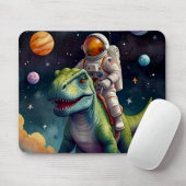 Astronaut on Dino in Space Muismat