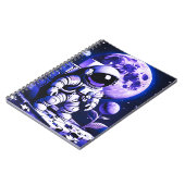 Astronaut on top of a puzzle notitieboek (Linkerzijde)
