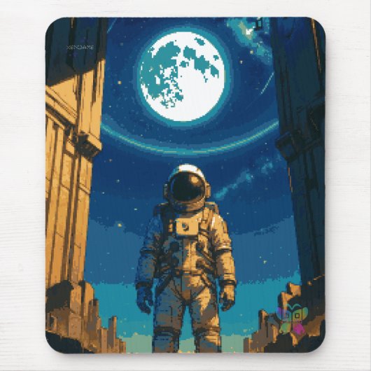 Astronaut onder de Hemelse Poort Muismat (Voorkant)