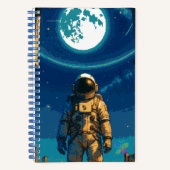 Astronaut onder de Hemelse Poort Notitieboek (Voorkant)