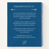 Astronaut onder de Hemelse Poort Premium Notitieboek (Achterkant)