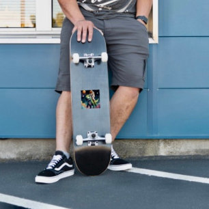 Astronaut op dino in de ruimte sticker