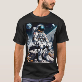 Astronaut op het Moon Funny Gezegde T-shirt
