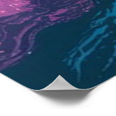 Astronaut op het toilet poster (Hoek)