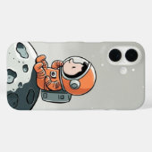 ASTRONAUT OP MAANROTS Case-Mate iPhone CASE (Achterkant (horizontaal))