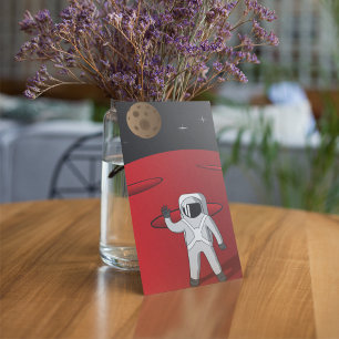 Astronaut op Mars Kaart