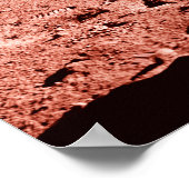 Astronaut op Mars - Poster (Hoek)