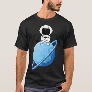 Astronaut op Uranus T-shirt