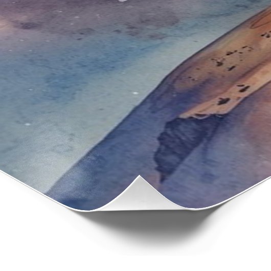 Astronaut Out in Space Perfect Poster (Hoek)