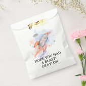 Astronaut Outer Space Birthday Bedankzakje (Gezegeld)