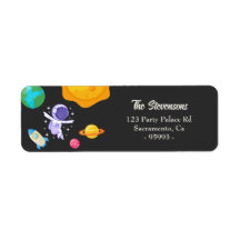 Astronaut Outer Space Birthday Boy