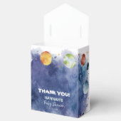 Astronaut Outer Space Boy Baby shower Party Bedankdoosjes (Geopend)