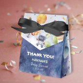 Astronaut Outer Space Boy Baby shower Party Bedankdoosjes