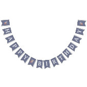 Astronaut Outer Space Boy Birthday Vlaggetjes (Alle)