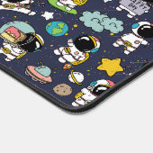 Astronaut Outer Space Cartoon Bureaumat (Hoek)