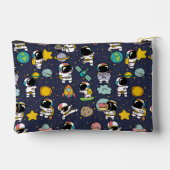 Astronaut Outer Space Cartoon Etui (Achterkant)