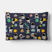 Astronaut Outer Space Cartoon Etui (Voorkant)