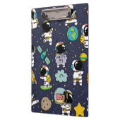 Astronaut Outer Space Cartoon Klembord (Links)