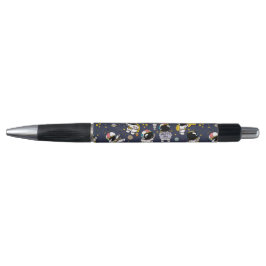 Astronaut Outer Space Cartoon Pen