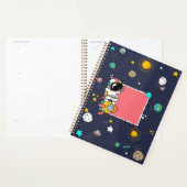 Astronaut Outer Space Cartoon Planner (Display)