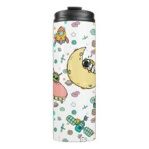 Astronaut Outer Space Cartoon