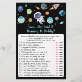 Astronaut Outer Space Raad, die zei dat het speeld (Voorkant)