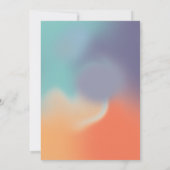 Astronaut Outer Space Verjaardag Dank je kaart (Achterkant)