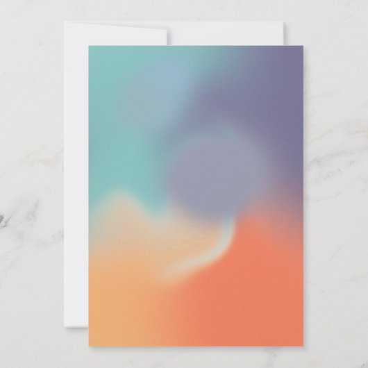 Astronaut Outer Space Verjaardag Dank je kaart (Achterkant)