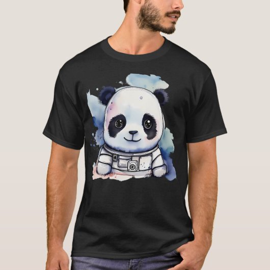 Astronaut Panda T-shirt (Voorkant)