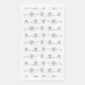 Astronaut Paper Guest Towels Servet (Voorkant)