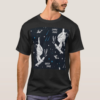 Astronaut Pattern Astronaut Seamless Pattern Schaa T-shirt