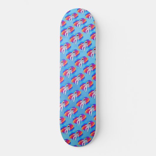 Astronaut Persoonlijk Skateboard (Voorkant)
