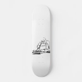astronaut persoonlijk skateboard (Voorkant)