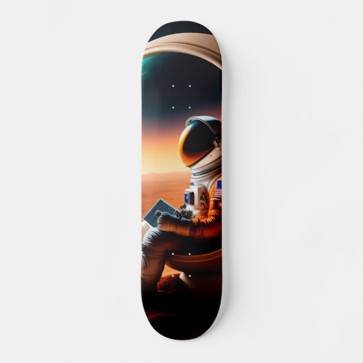 Astronaut Persoonlijk Skateboard (Voorkant)
