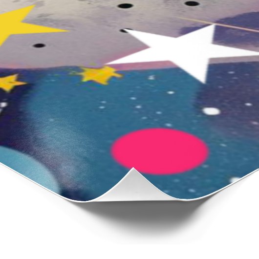 ASTRONAUT PERZISCHE KAT 3 PERFECT POSTER (Hoek)