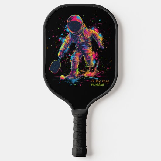 Astronaut Pickleball Paddle Cool Pickleball Paddle (Achterkant)