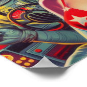  astronaut Pin-up Poster (Hoek)