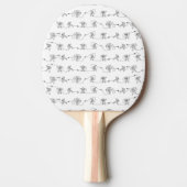 Astronaut Ping Pong Paddle Tafeltennisbatje (Voorkant)