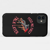 Astronaut Pizza Grappig Case-Mate iPhone Case (Achterkant (horizontaal))