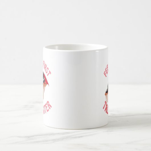 Astronaut Pizza Grappig Koffiemok (Center)