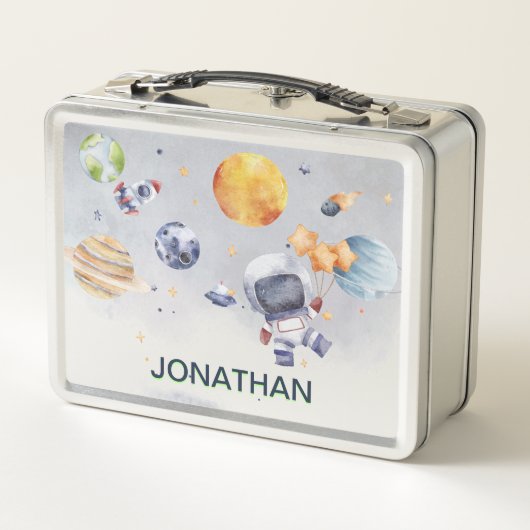 Astronaut Planet Space Kinder (Achterkant)