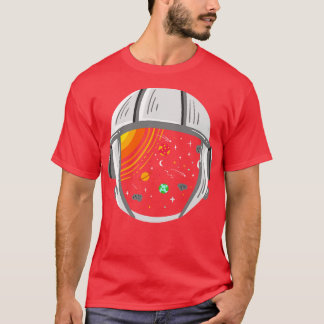 Astronaut Planeten Ruimte T-shirt