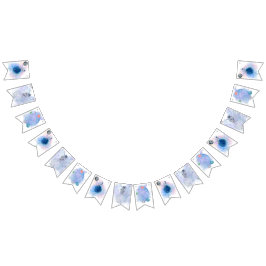 Astronaut & Planets Happy Birthday bundelbanner Vlaggetjes