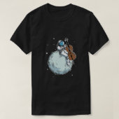 Astronaut Playing Cello Music Cello Lover Gift T-shirt (Design voorkant)