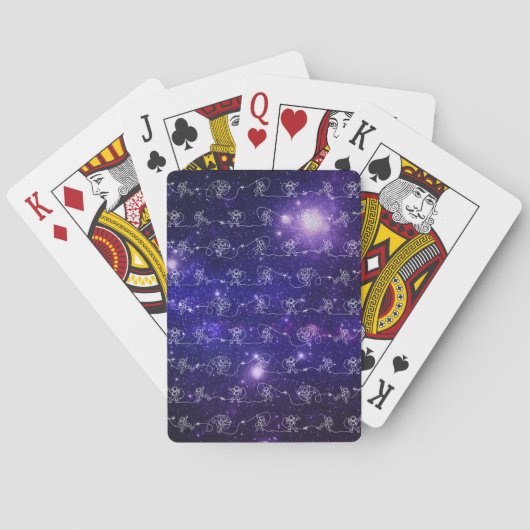 Astronaut Pokerkaarten (Achterkant)